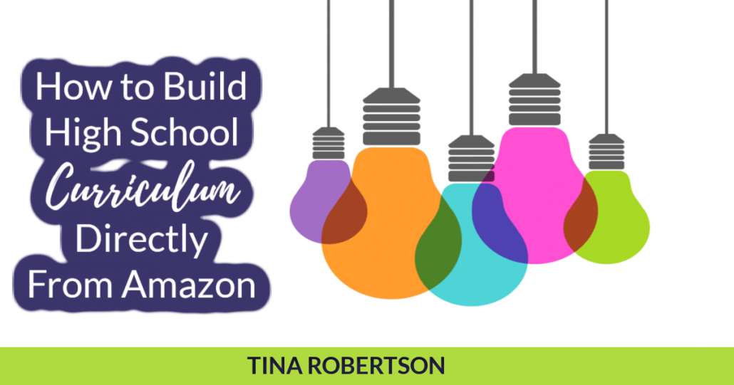 How to Build High School Curriculum Directly From Amazon