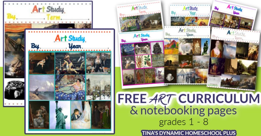 Free Art Curriculum Grades 1 - 8