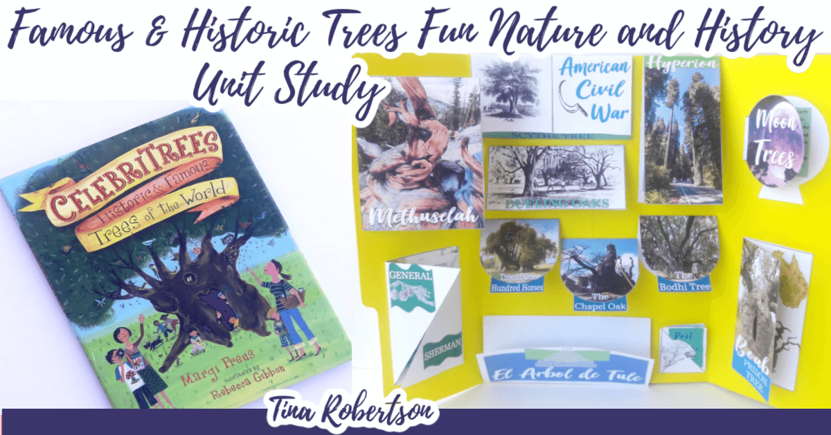 Dynamic Famous and Historic Trees Lapbook for Multiple Ages