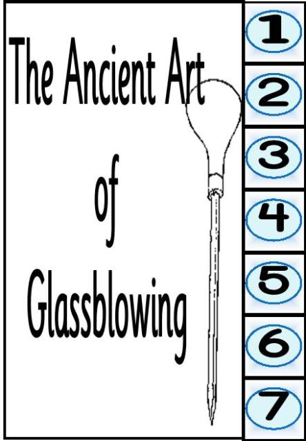 Glass Blowing in the Middle Ages | Free Glassblowing Homeschool Lapbook and Unit Study